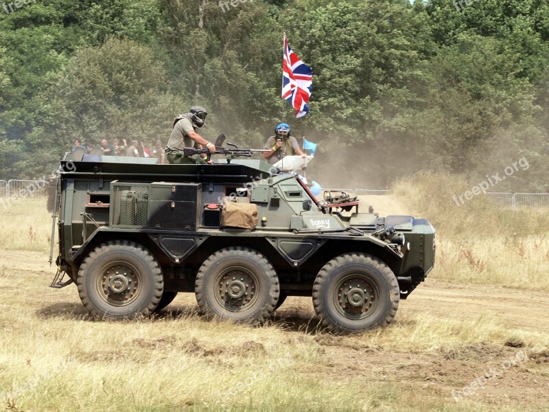 Alvis Saracen Military Vehicle Show