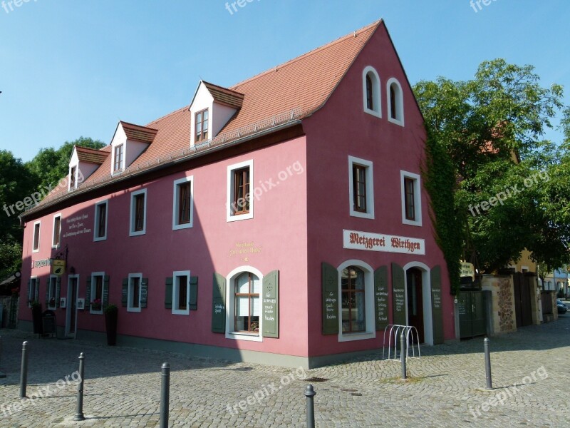 Radebeul Cultural Heritage Monument Building Square