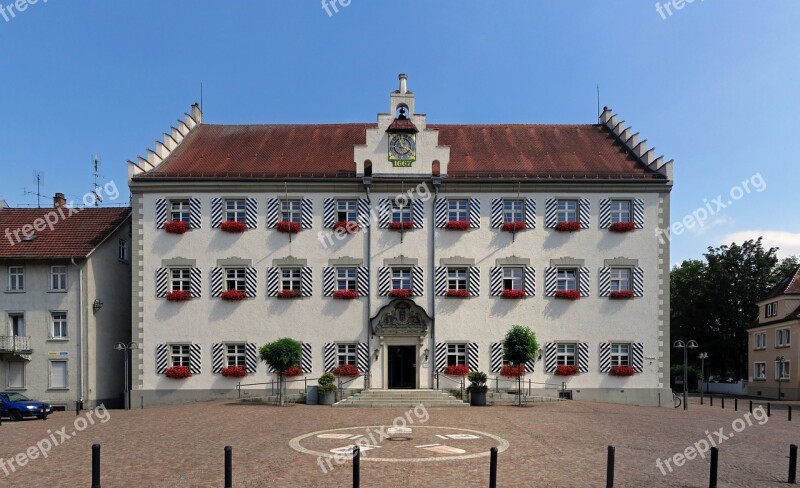 Old Palace Tettnang Building Front Historic