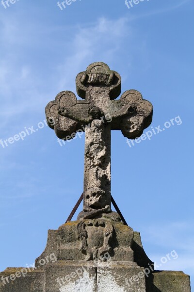 Old Cemetery Gelsdorf Church Cultural Heritage Monument