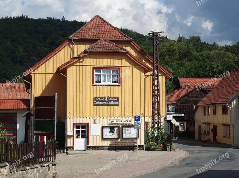 Altenbrak Dorfgemeinschaftshaus Museum Of Local History House Building