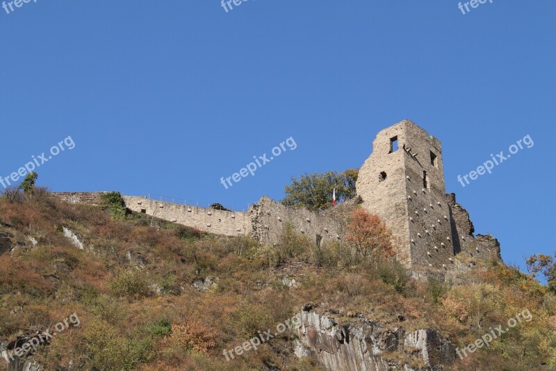 Castle Are Altenahr Ruin Tower Fortress