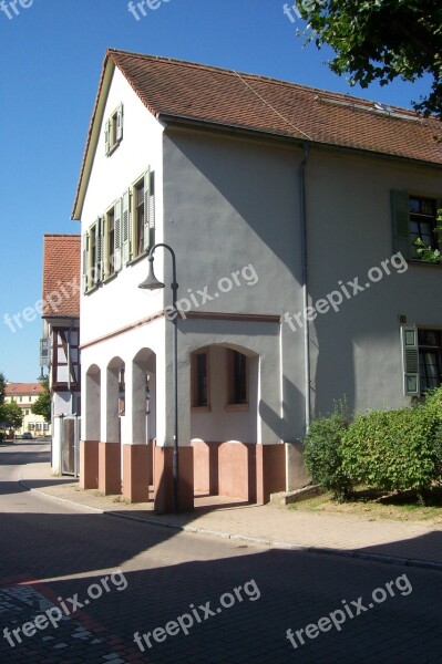 Old Barracks Bensheim-auerbach Cultural Heritage Monument Building