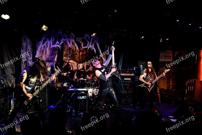 Altar Of Sin Live Thrash Metal Music Band