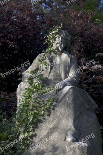 Alphonse Daudet Daudet Statue Sculpture Rene