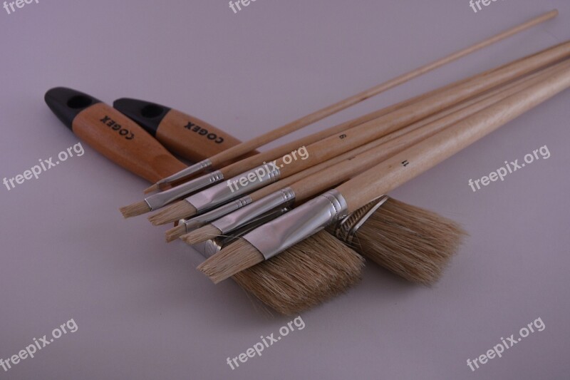 Brushes Art Painting Colors Artistic