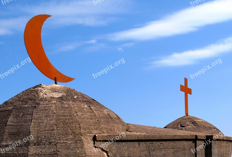 Religion Christianity Islam Cross Crescent