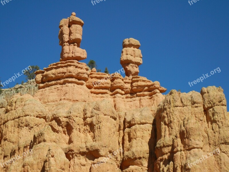 Red Canyon Mountains Usa Free Photos