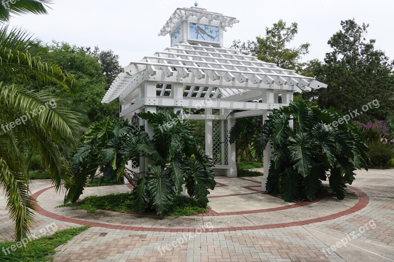 Gazebo Nature Greenhouse Summer Park