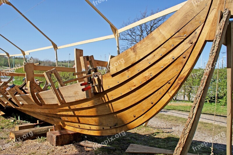 Viking Ship Shipbuilder Denmark Free Photos