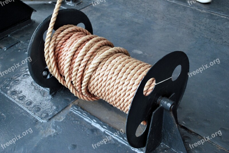 Rope Reel Ship Free Photos