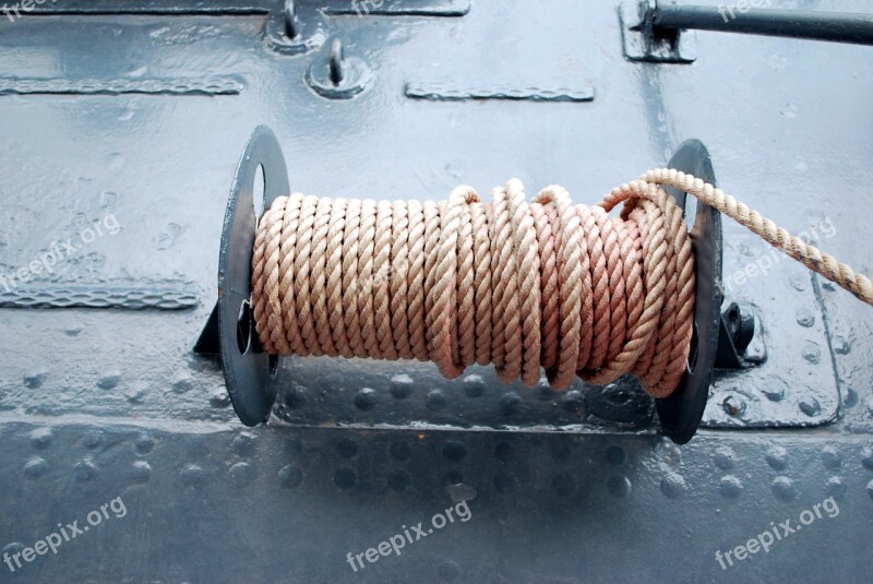 Rope Reel Ship Free Photos