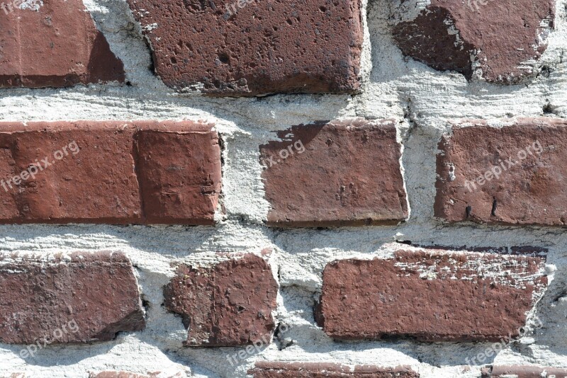 Brick Red Wall Stone Block