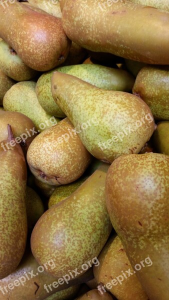 Pears Fruit Fruits Food Harvest