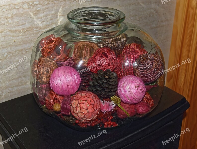 Potpourri Glass Jar Jar Glass Smell