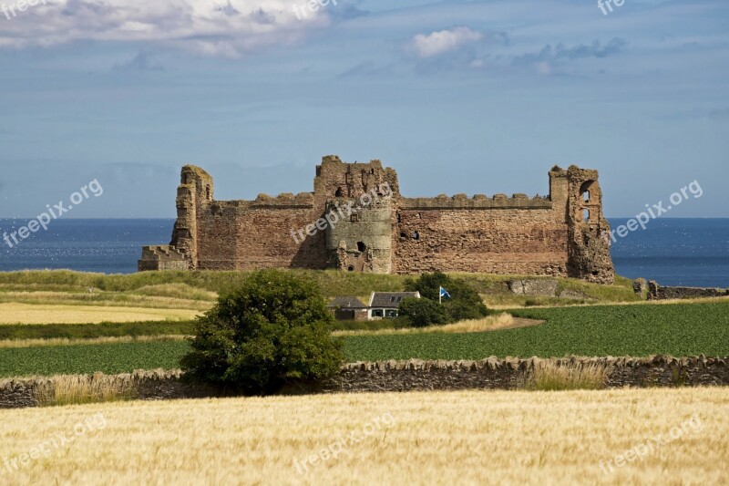 Tantallon Castle Castle Tantallon Scotland Historic