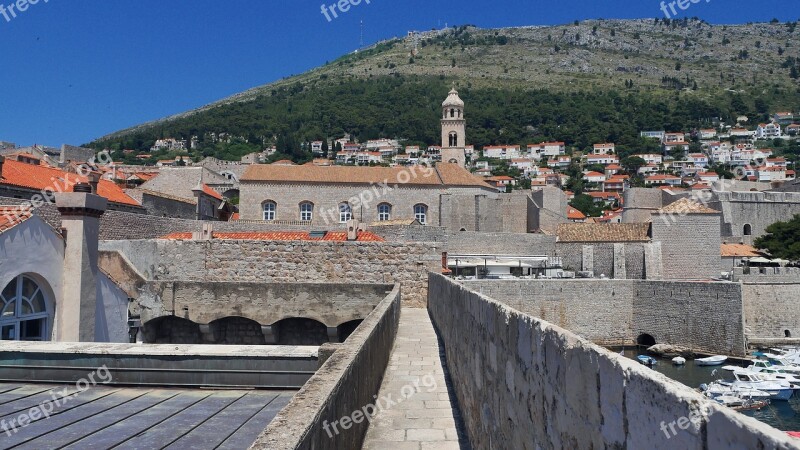 Dubrovnik Walls Vista Free Photos