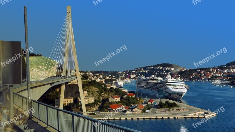 Dubrovnik Viaduct Port Free Photos