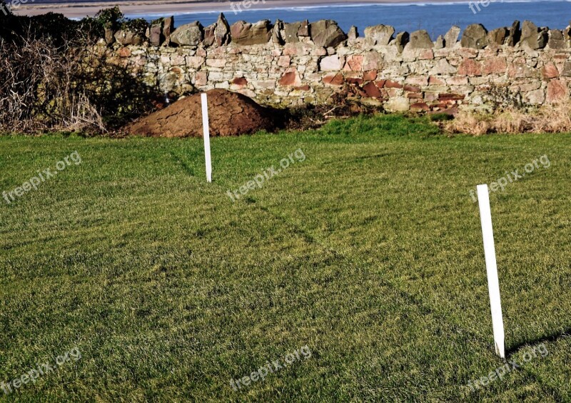 Golf Golf Course Stakes Out Of Bounds Markers