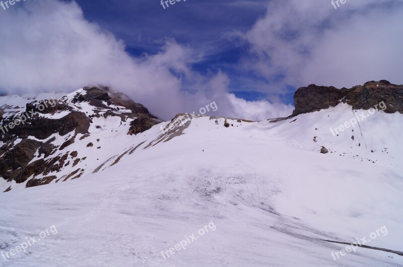 Glacier Mountain Mountaineering Alpine Ayoloco