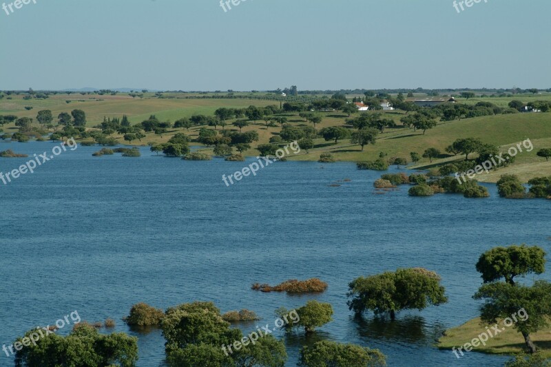 Albufeira Landscape Flood Free Photos