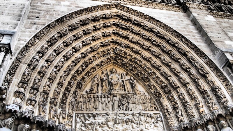 Paris Notre Dame Church Dom Free Photos