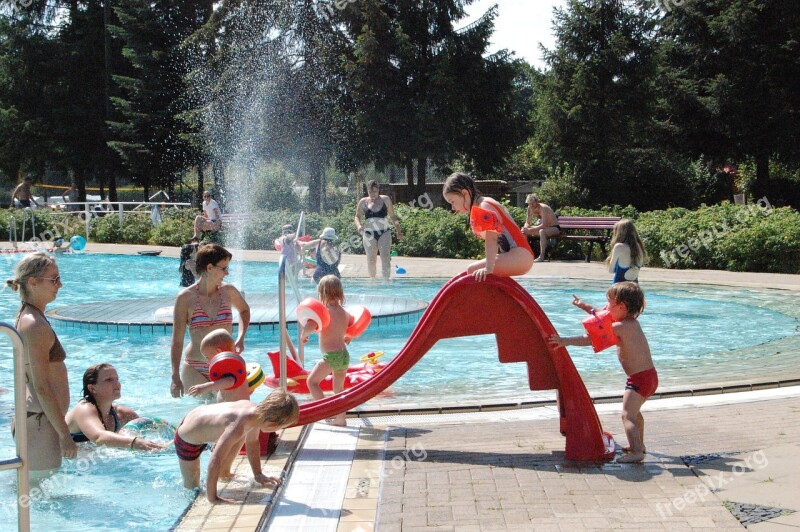 Outdoor Pool Slide Swimming Pool Water Slide Water Fun