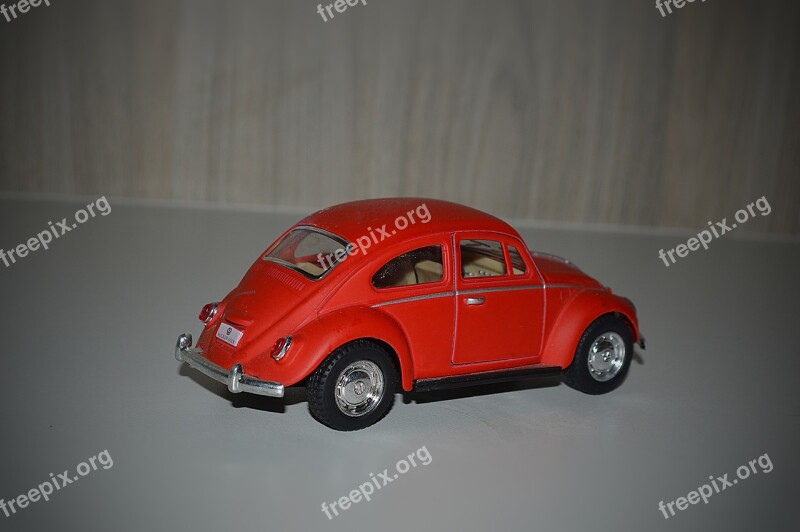 Fusca Miniature Volkswagen Auto Car