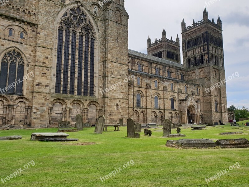 Durham Catheral Durham England Castle Free Photos