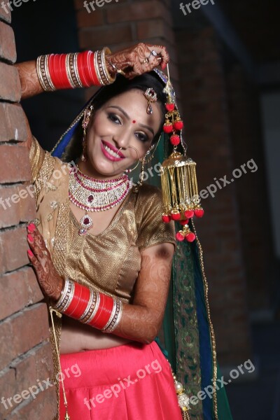 Wedding Bride Groom Indian Free Photos