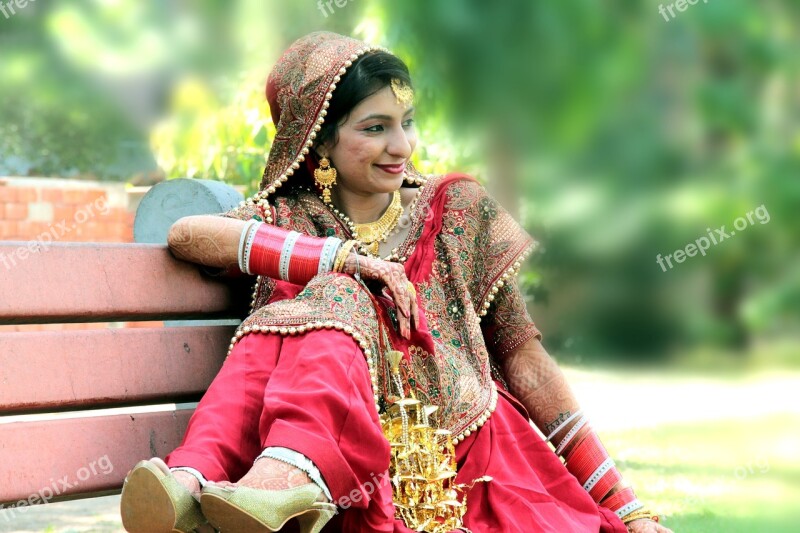 Wedding Bride Groom Indian Free Photos