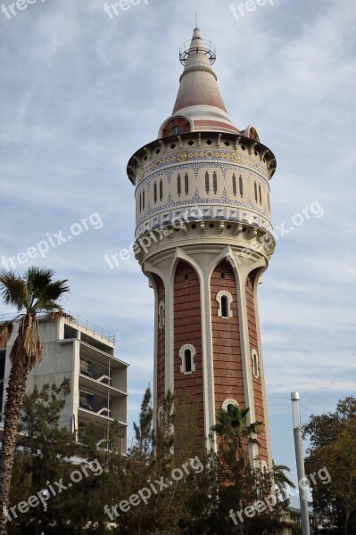 Barcelona Torre Spain Architecture City