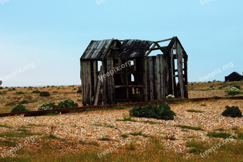 Old Shed Abandoned Dungeness Free Photos