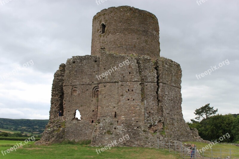 Tretower Wales Ancient Ruins Castle Free Photos