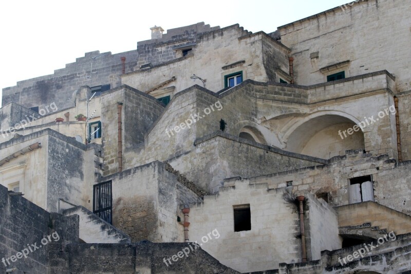 Matera Sassi Culture Free Photos