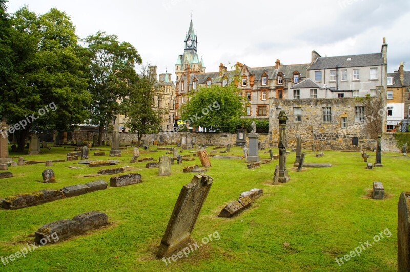 Dunfermline Scotland Cemetery Historically Dunfermline Abbey