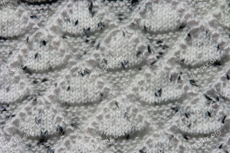 Hobby Knit Hand Labor Relaxation Knitted Fabric