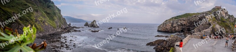 Landscape Euskadi Nature Bizkaia Panoramic