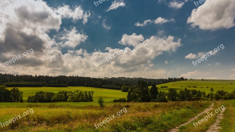 Landscape Spisz Summer Nature Village