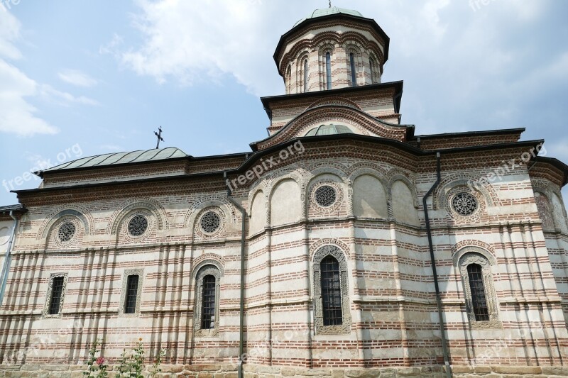 Monastery Cozia Architecture Church Calimanesti