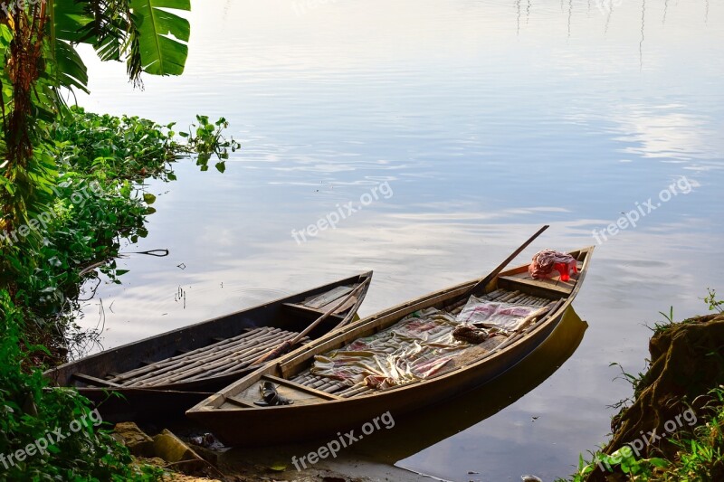 Boat River Bank River Nature Lake