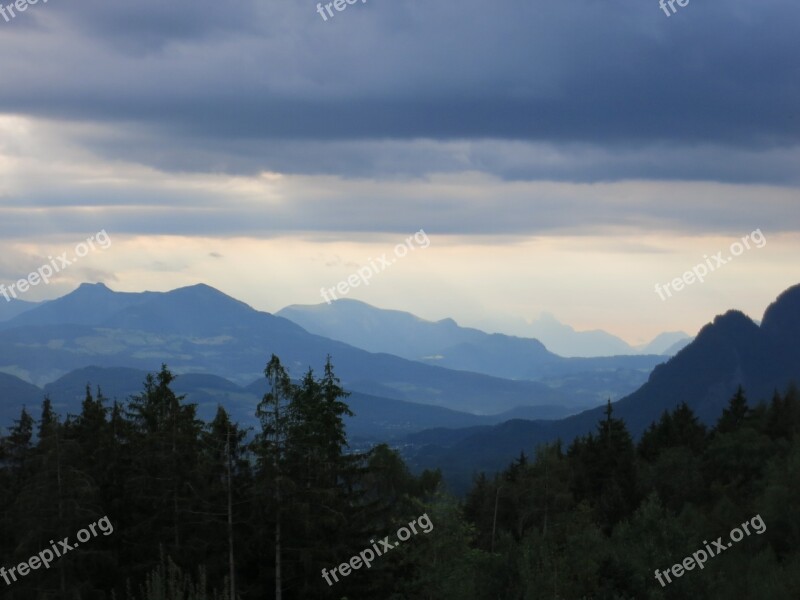 Mountains Alpine Vision Landscape Nature