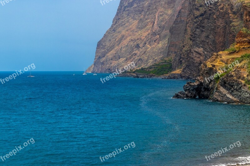 Câmara De Lobos City Wood Island Mar Hdr 6k