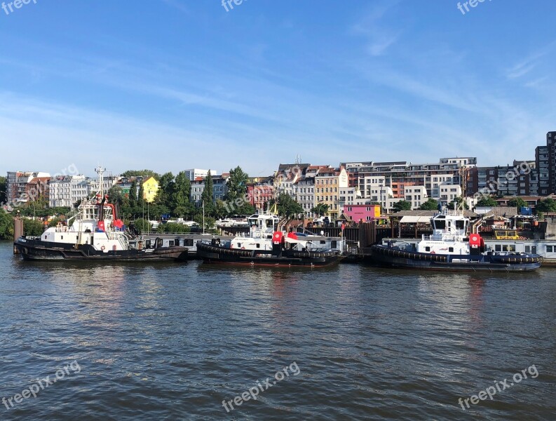 Hamburg Port Facade Hanseatic City Architecture