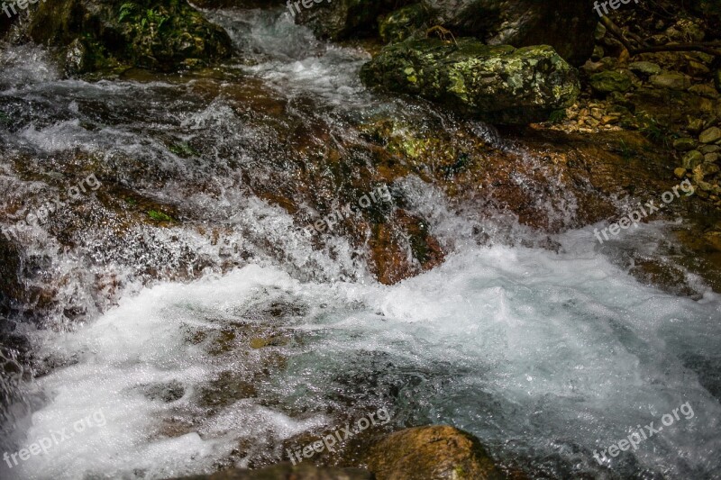 Streams Pebble Natural The Scenery Rock