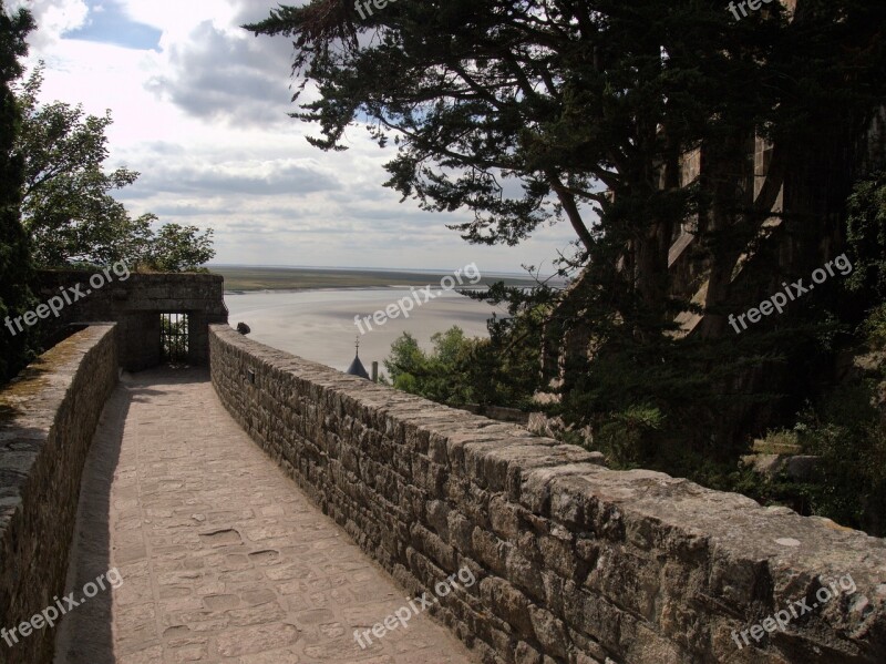 Le Mont Saint Michel Places Of Interest France Monastery Landmark