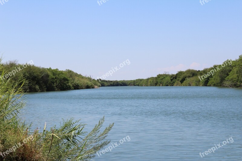 Laguna Dam Lake River Vegetation