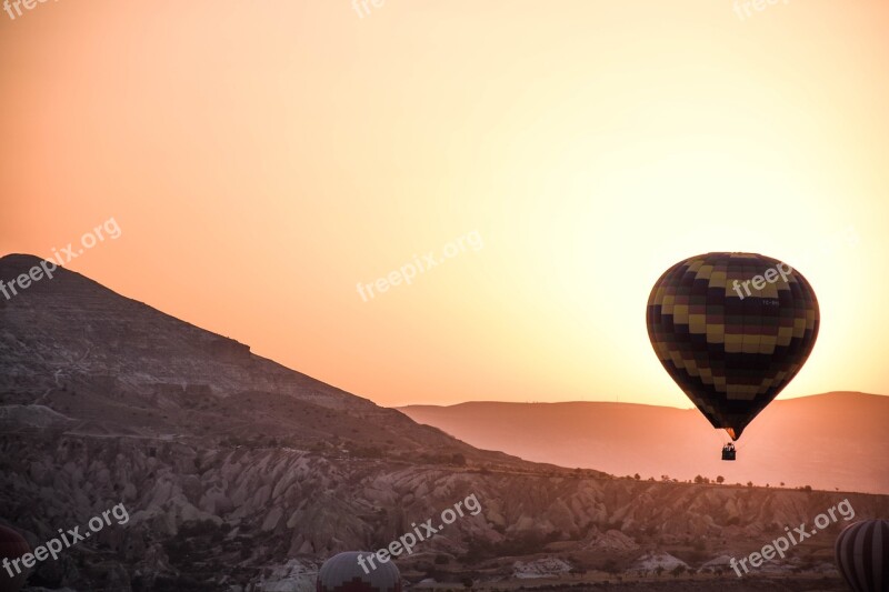 Baloon Turkey Cappadocia Tourism Nature