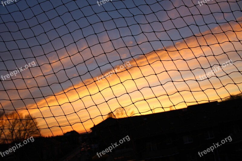 Sunset Sun Clouds Sky Abendstimmung