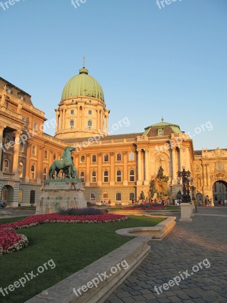 Building Budapest Sunset Free Photos